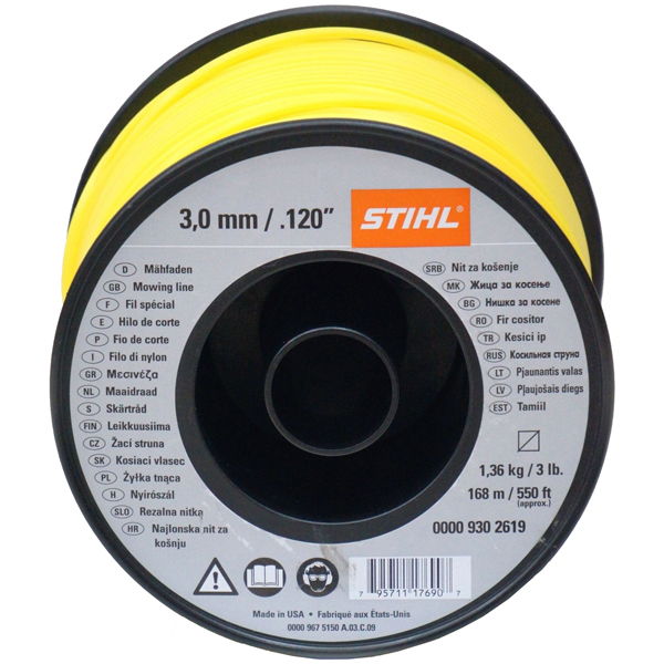 Косильная струна 3,0мм 162м STIHL (квадрат)