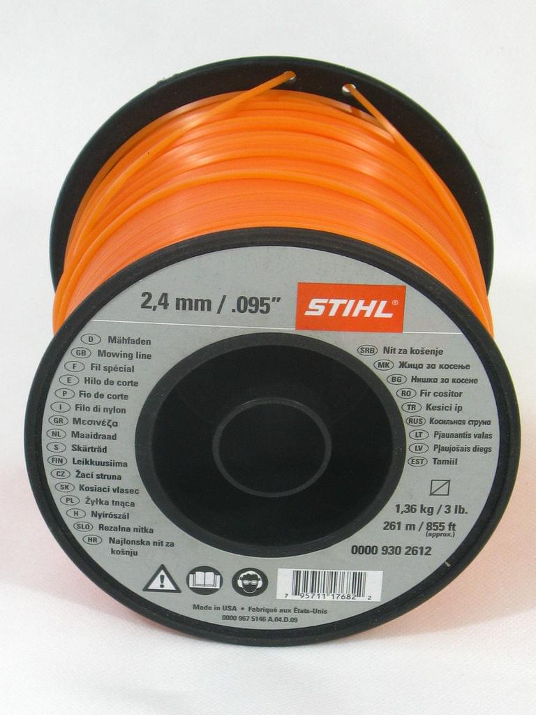 Косильная струна 2,4мм 253м STIHL (квадрат)