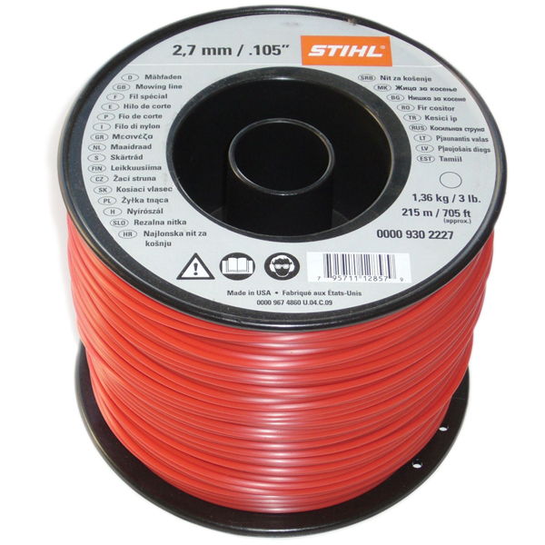 Косильная струна 2,7мм 215м STIHL (круглая)