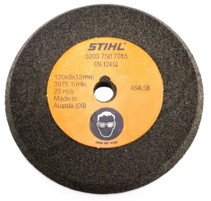 Профильный шлифовальный круг для снятия ограничителя глубины реза STIHL