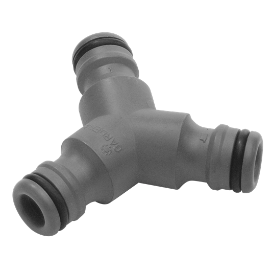 Тройник GARDENA для разветвления шланга 13 и 19мм