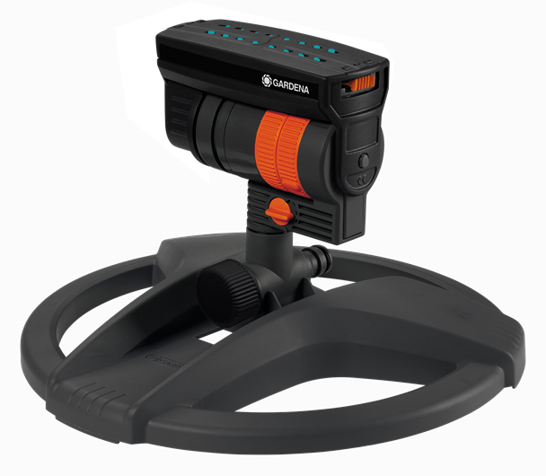 Дождеватель GARDENA AquaZoom compact (прямоуг.,9 - 216 м. кв., регулировка дальности полива)