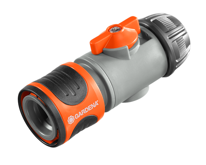 Коннектор GARDENA 13мм с регулятором потока воды