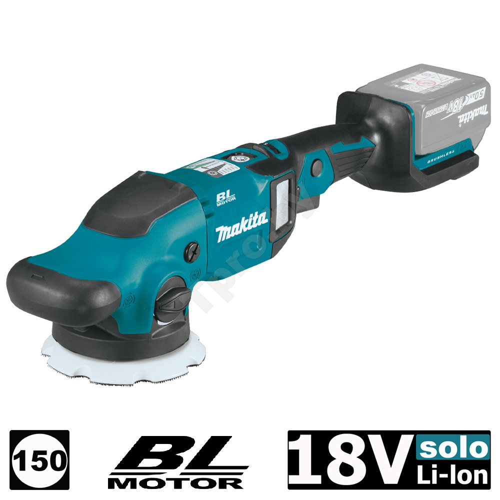 Полировальная DPO600Z эксцентриковая (орбитальная) шлифмашина 150 мм, MAKITA