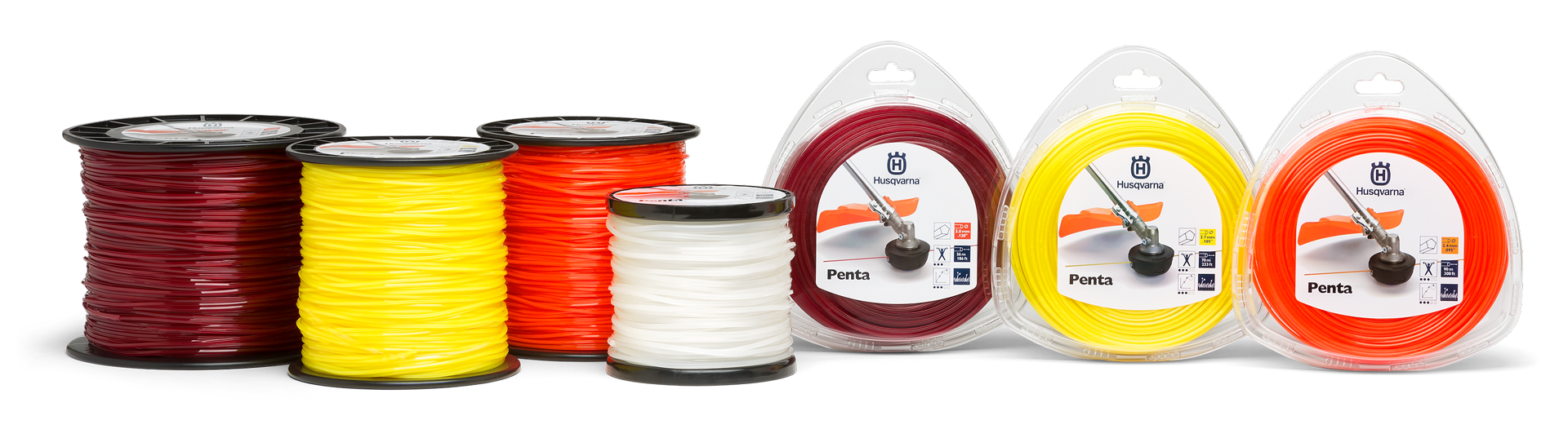Шнур кордовый 3,0мм 56м Penta (пятиугольный) Husqvarna (590 84 74-05)