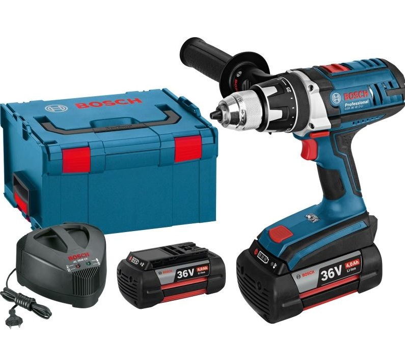 Шуруповерт аккумуляторный GSR 36 VE-2-LI, BOSCH