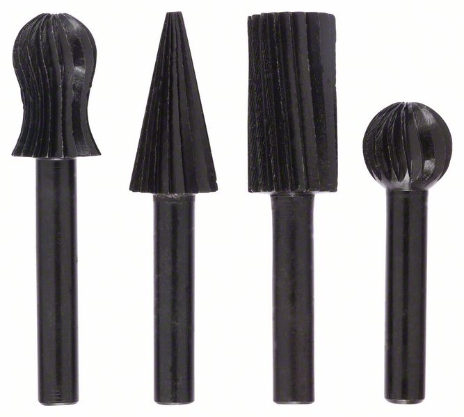 Набор фрез ручных с хвостовиком  6мм  4шт., BOSCH