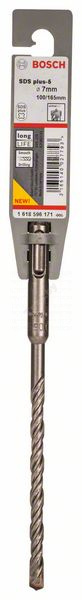 SDS-plus-5 бур, 7 -100/165мм (1шт), BOSCH