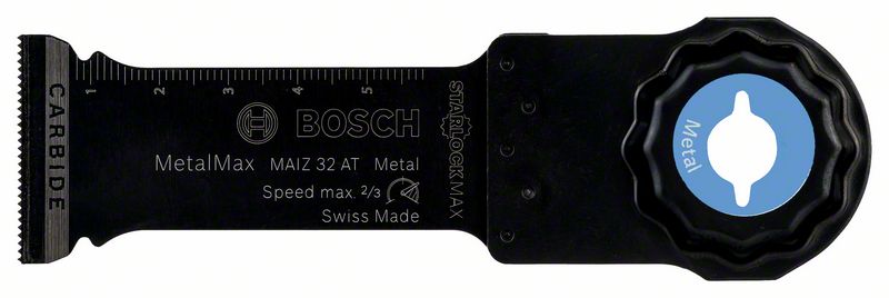 Пильное полотно Metal Max Твердосплавное погружное 32 x 70 м, BOSCH