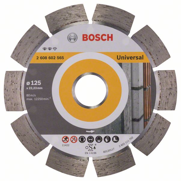 Круг алмазный 125-22,23 Expert for Universal (универсальныйl, BOSCH