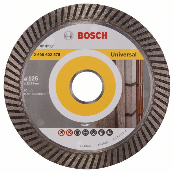 Круг алмазный 125-22,23 Expert for Universal (универсальный), BOSCH